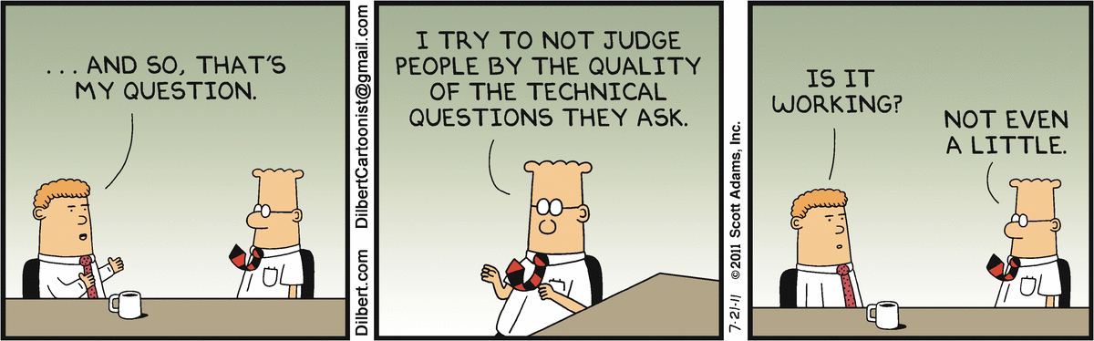 Dilbert Cartoon